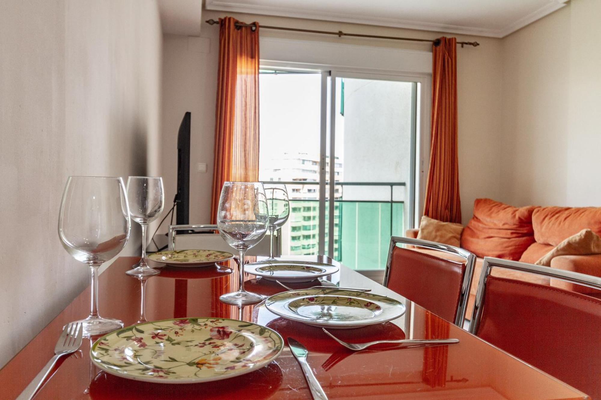 Apartment Vilapark With Pool, Free Parking, Terrace, Beach Benidorm Ngoại thất bức ảnh